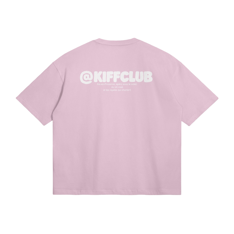 KIFFCLUB PINK TEE